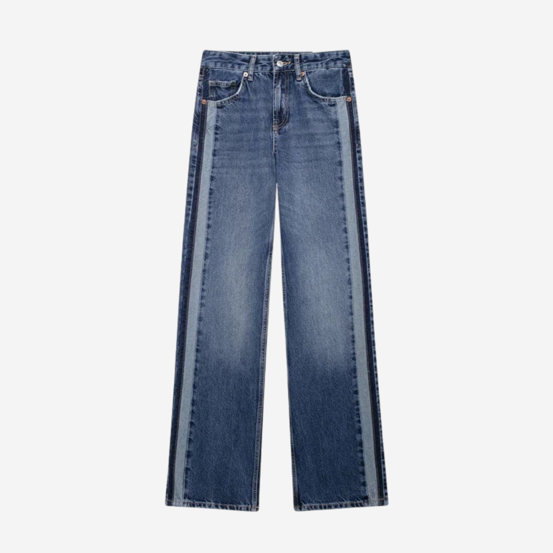 Elina Stockholm | 	Raka jeans med hög midja