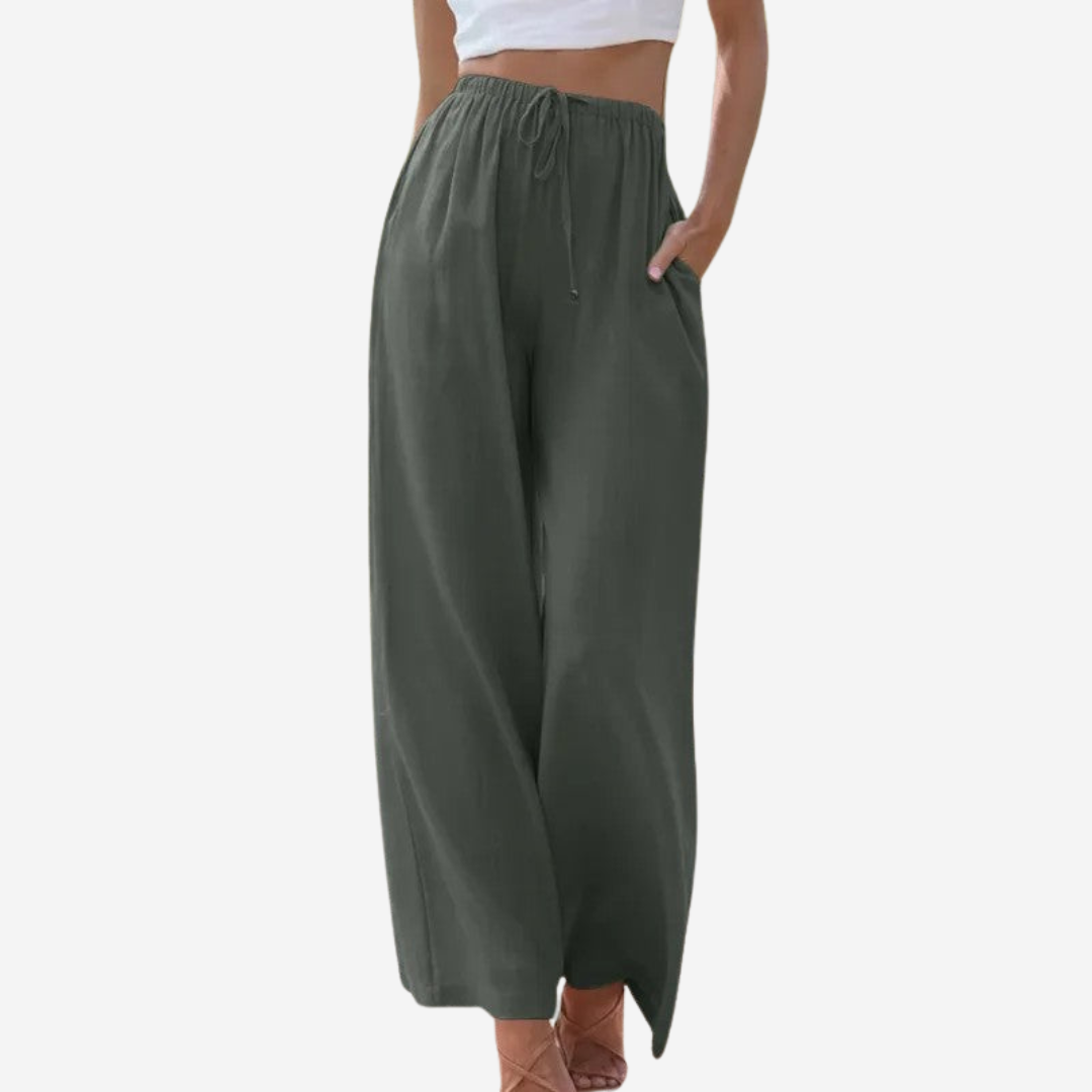 Elina Stockholm | Eleganta Linnebyxor