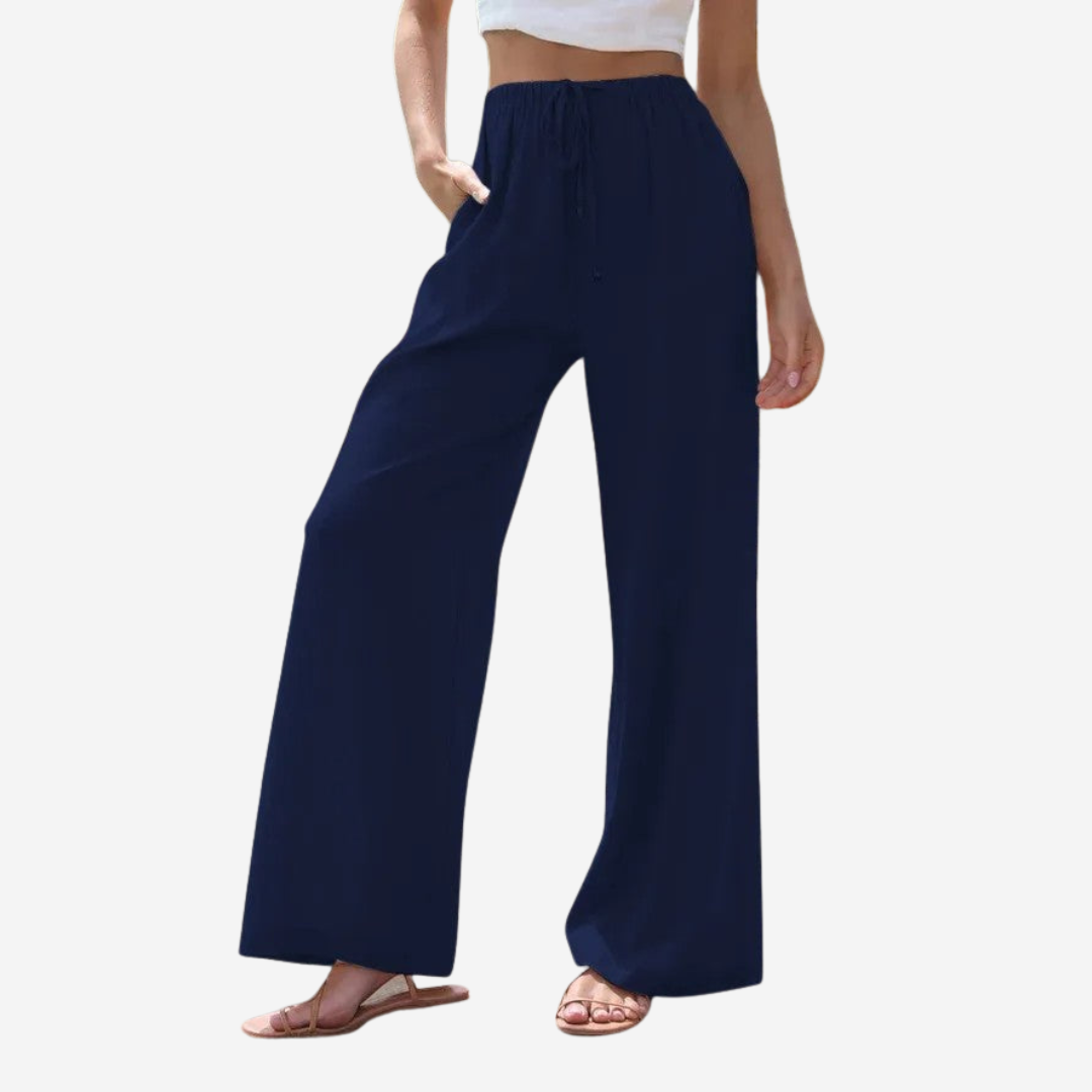 Elina Stockholm | Eleganta Linnebyxor