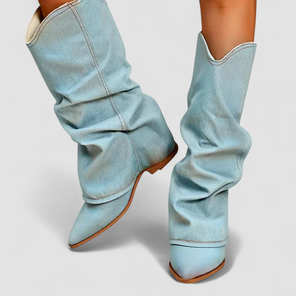 Elina Stockholm | Denimstövlar